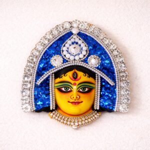 Blue Durga Chhau Mask